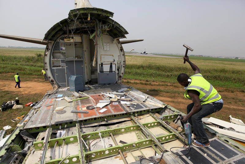 Illustration for article titled The World's Most Bizarre Aircraft Graveyards